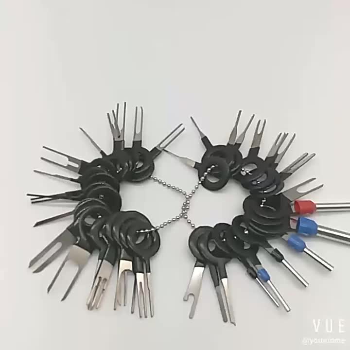 【41 pcs/set】Pin Extractor Kit-Alat Pelepas Pin Soket Skun-Melepas Pin Soket-Removing Socket Pin