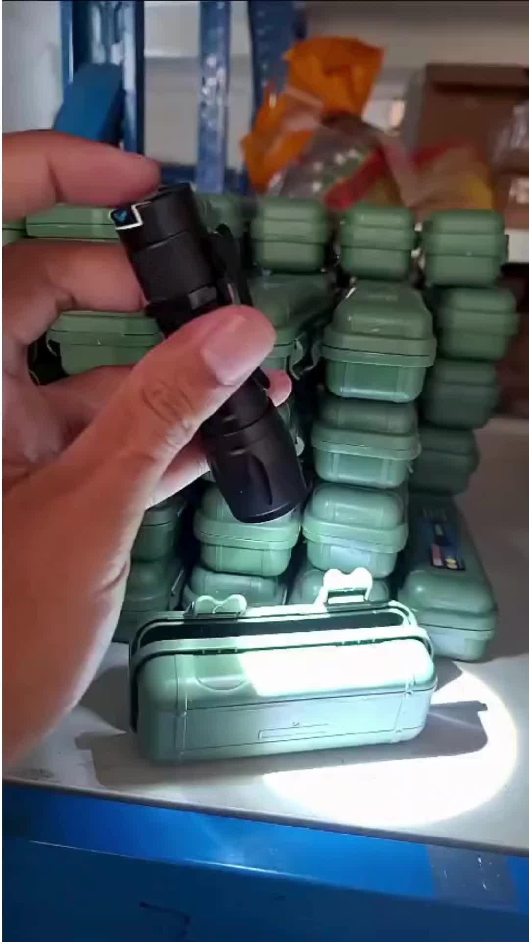 Senter Poket Mini USB Cahaya Terang Led Grosir Murah Surabaya Bisa di Ces COD Premium Original