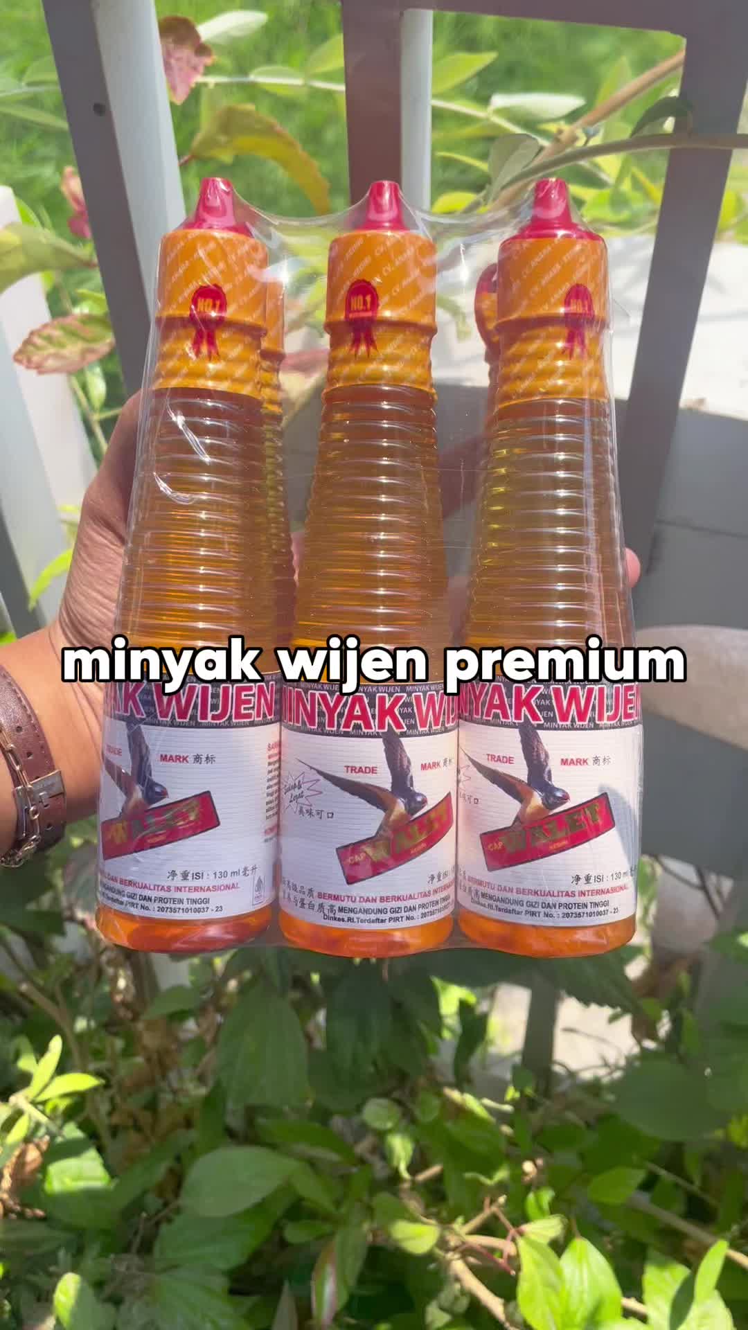 [6pcs] Minyak Wijen Organik CAP WALET 150 ml HALAL Non MSG Non Pengawet  PENYEDAP MASAKAN Bahan Herbal promo  minyak Kelapa Oil