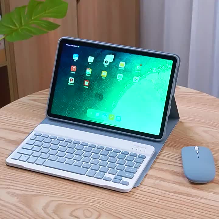 Case for Xiaomi Poco Pad / Redmi Pad Pro 12.1" Casing Cover Leather Magic Keyboard Book Case