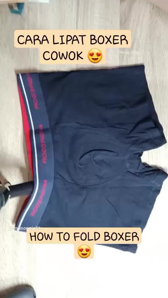 3 pcs celana dalam sporty boxer katun spandex halus lembut Dewasa Karet Nyaman