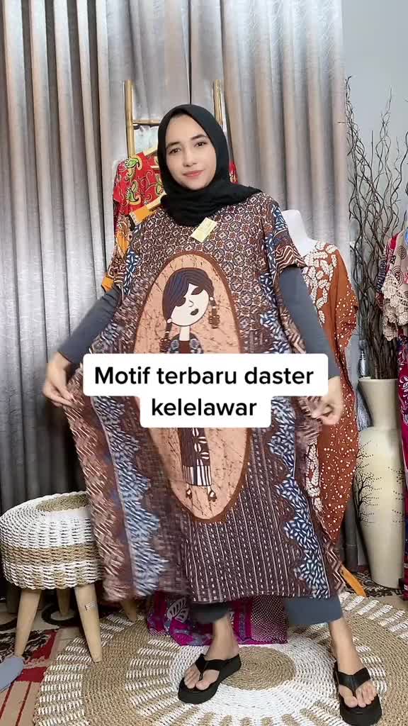 3 Pcs Daster Kelelawar Silkroad Havee LD 140 Bahan Rayon TerTebal Non Busui Motif Random [lingsirndalu]