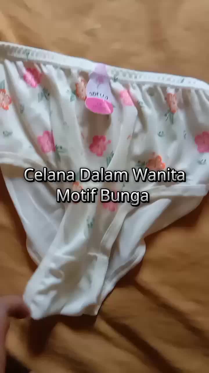 12 Pcs / 1 Lusin Celana Dalam Wanita Dewasa Motif Bunga Katun Lembut celana dalam cawat murah CD Cewek Lusinan Size M L XL 3L 4L 5L 6L Nyaman Pendek