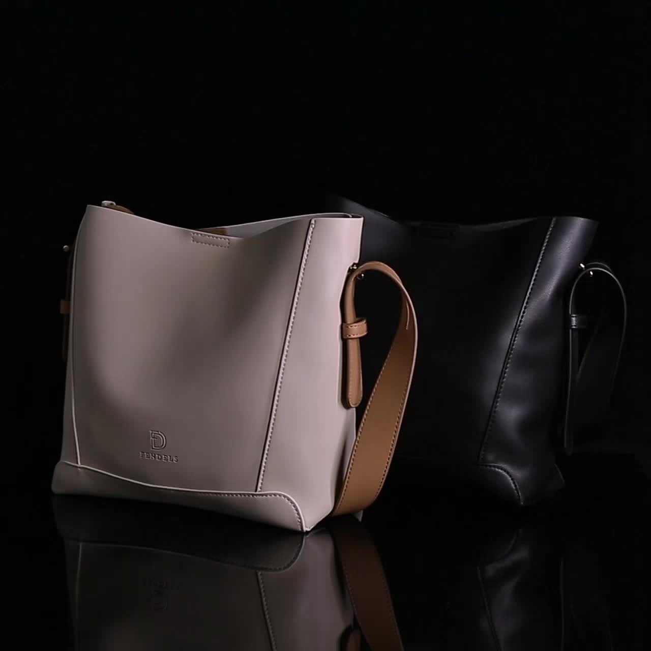 Fendels Strap Bahu Tas Fashion Tas Bahu Wanita Shoulder Bag Tote Totebag Selempang
