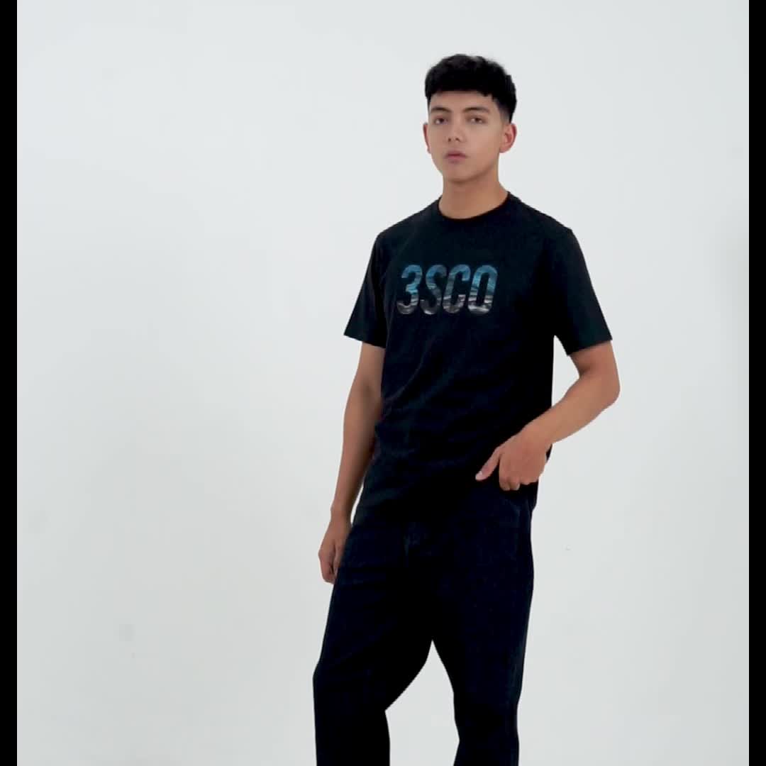 3Second Kaos Pria Lengan Pendek Katun Ultra Absorb OL-C570723 Baju T-Shirt Casual Dewasa Basic Simple Tebal Combed Tshirt Distro Sablon Atasan Atasan Casual Keren