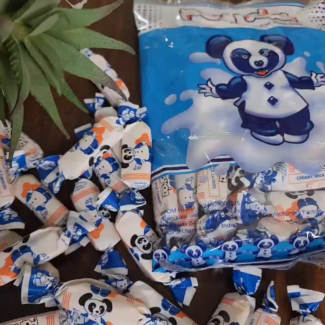 permen susu Panda Lunak Pack - Ngemil Boss - Cemilan Snack Jajanan Jadul 90an Camilan Candy Food Manis Permen Susu ketasnya bisa di makan, grosir snack, cemilan murah