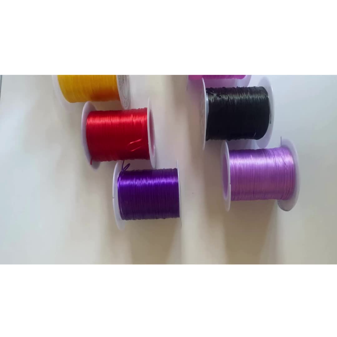 Tali Benang Pipih Gepeng 1 Roll 15 Meter & 70 meter / Senar Elastis Pipih Gepeng