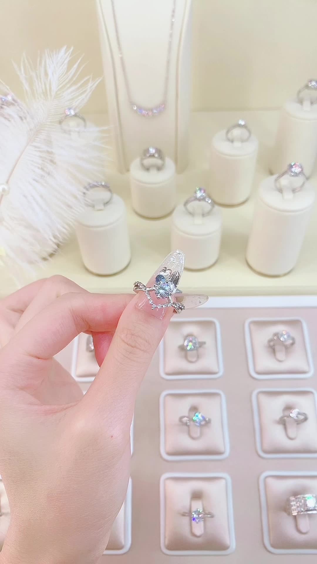 【Beli1Gratis1】Adjustable Berkualitas Populer Cincin JZ008