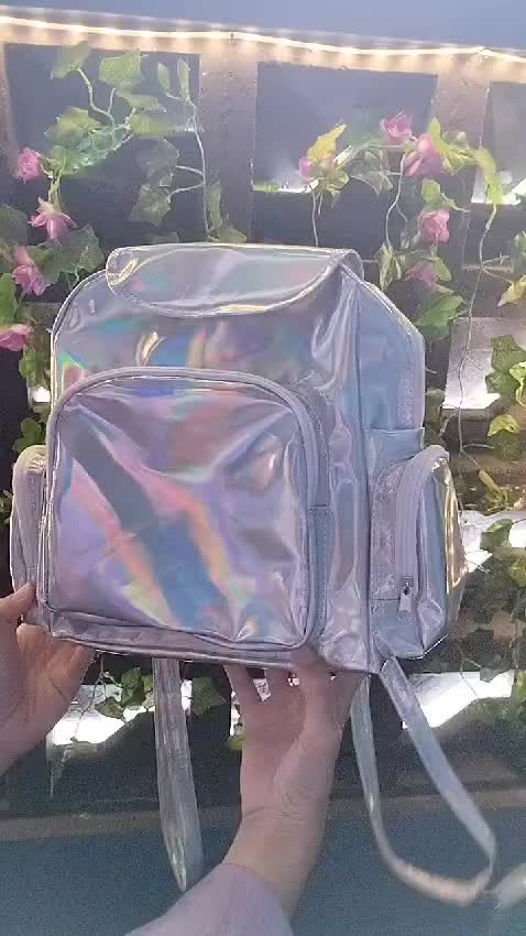 Tas Ransel Backpack Lonely Wanita Model Korea Hologram - Sekolah