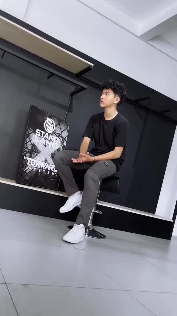 Forward System Chino Pants Abby Mocca , , Grey, Black Regular Fit - Series Forward System