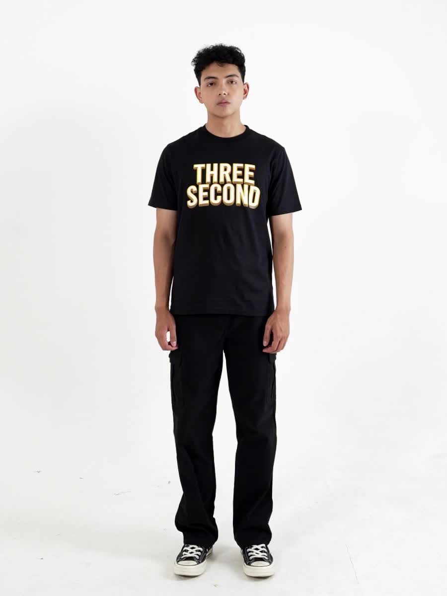 3Second Kaos Pria Lengan Pendek Regular Fit Katun Type OL-C530425