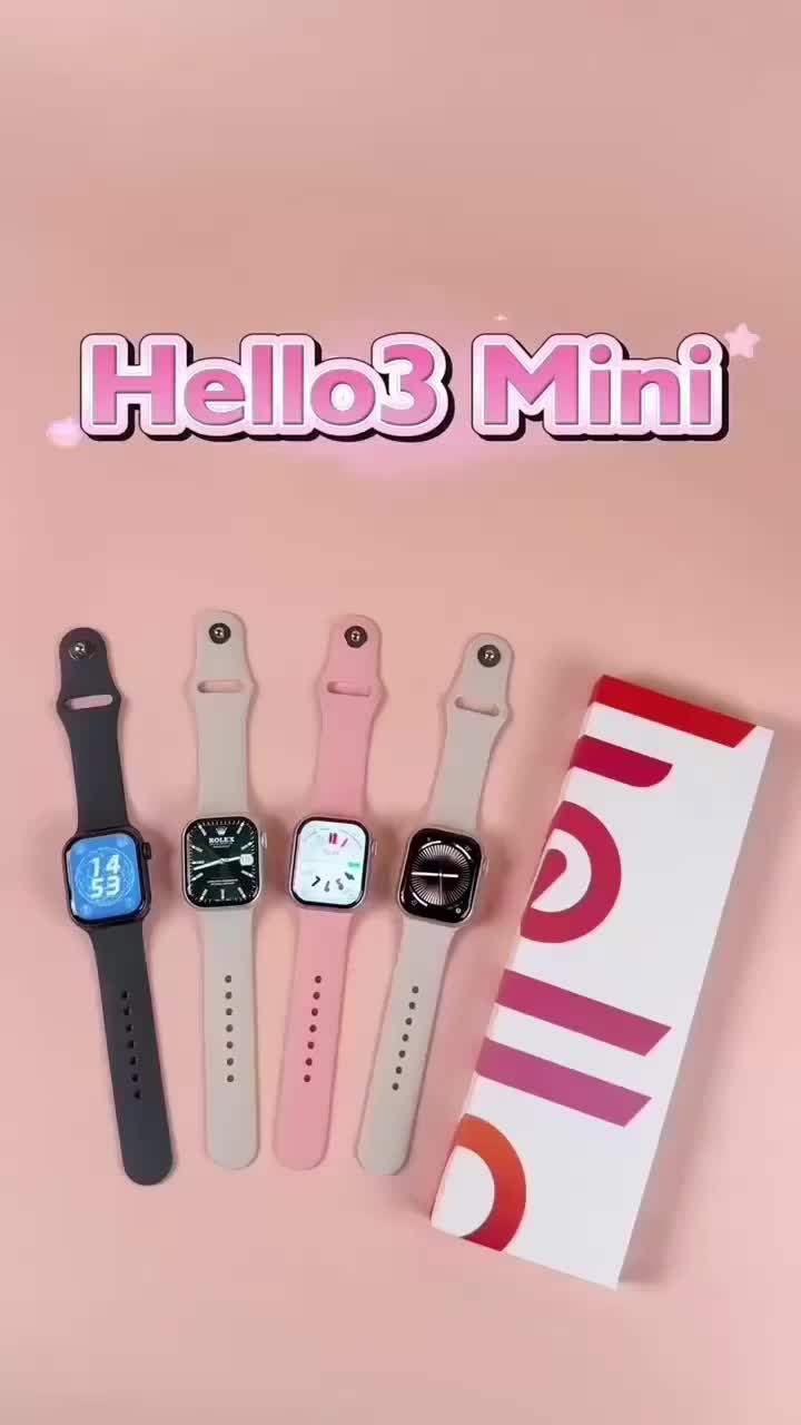 Hello Watch 3 Mini Series 9 41mm 1.75 Inch 1 GB ROM Bluetooth Call Notifications Smartwatch