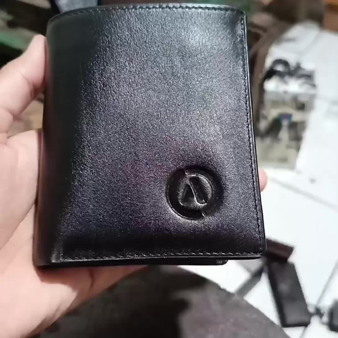 Dompet Kulit Asli Sapi Model Berdiri,  Dompet Pria Berdiri