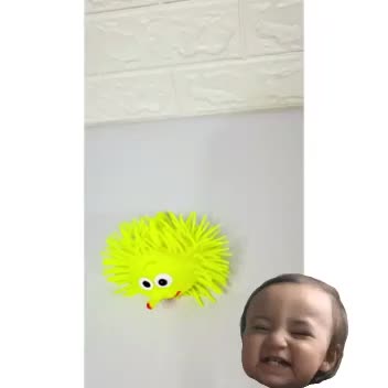 Yoyo Ubur-Ubur nyala Lampu kelap kelip Puffer Ball Mainan Anak unisex