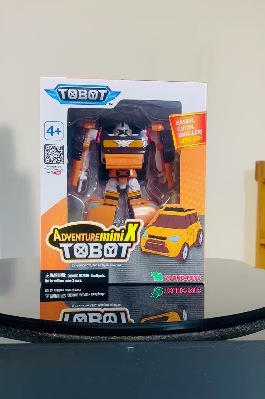 TOBOT MINI ADVENTURE X ORIGINAL - TRANSFORMER ROBOT