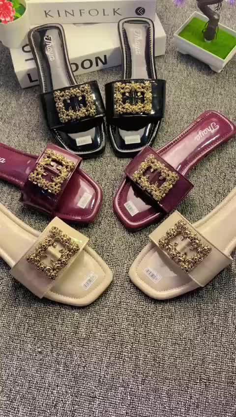 priamaya_STORE sandal wanita slop motip BLINK BLINK