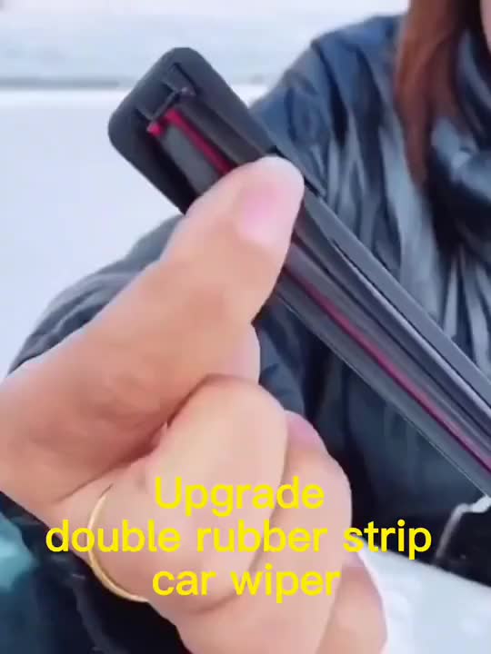 Wiper Dual Karet Frameless Model Double Blade Universal Semua Mobil
