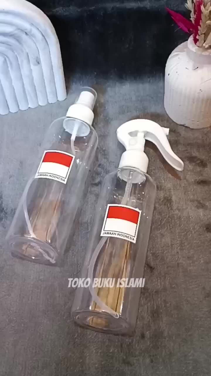BOTOL WUDHU SPRAY 250ML 100ML TRIGGER 250ML BOTOL WUDHU LOGO BENDERA INDONESIA PERLENGKAPAN HAJI UMRAH BOTOL BOTOL SPRAY TRAVEL PACK BOTOL TRIGGER TRAVEL PACK BOTOL 250ML BOTOL 100ML BOTOL SABUN BOTOL SHAMPO BOTOL PARFUME TB