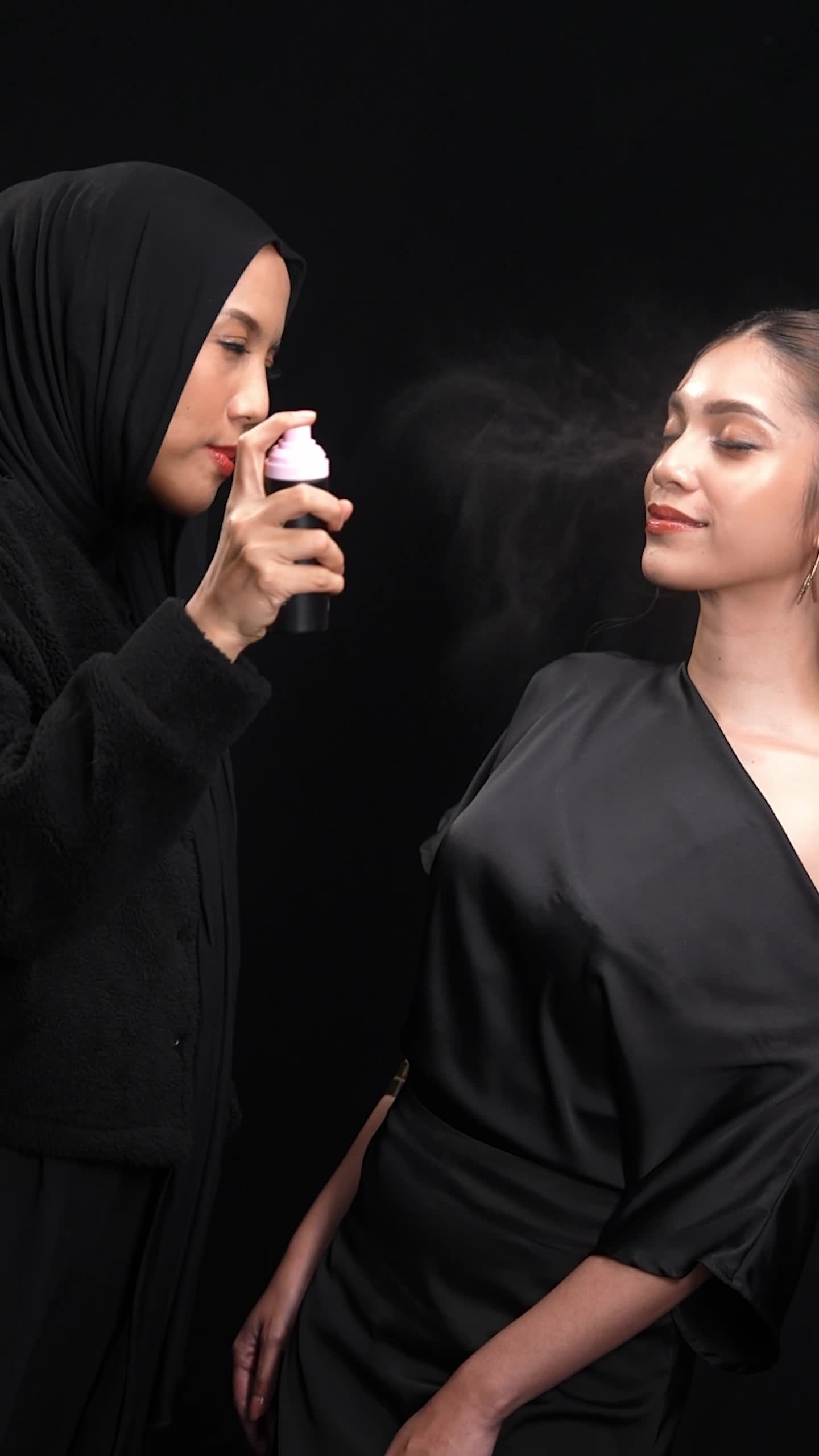 Masami x Nanath Nadia Mattefinity Setting Spray 100ml / Glowfinity Setting Spray Make Up Tahan Lama / Face Mist Primer Matte Lock MakeUp