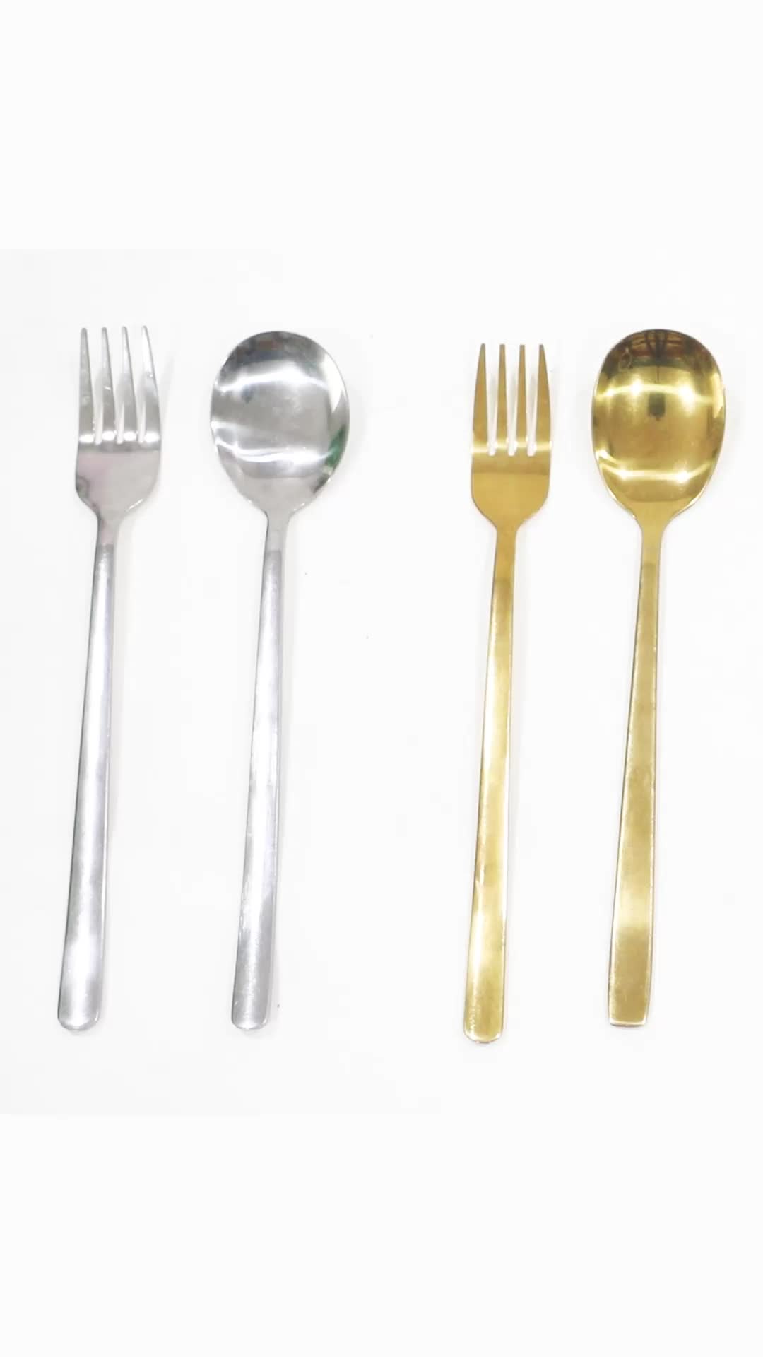 Silver Sendok 1 Set  Sendok Korea Set Sendok Makan Sendok Set Tebal Kitchenware