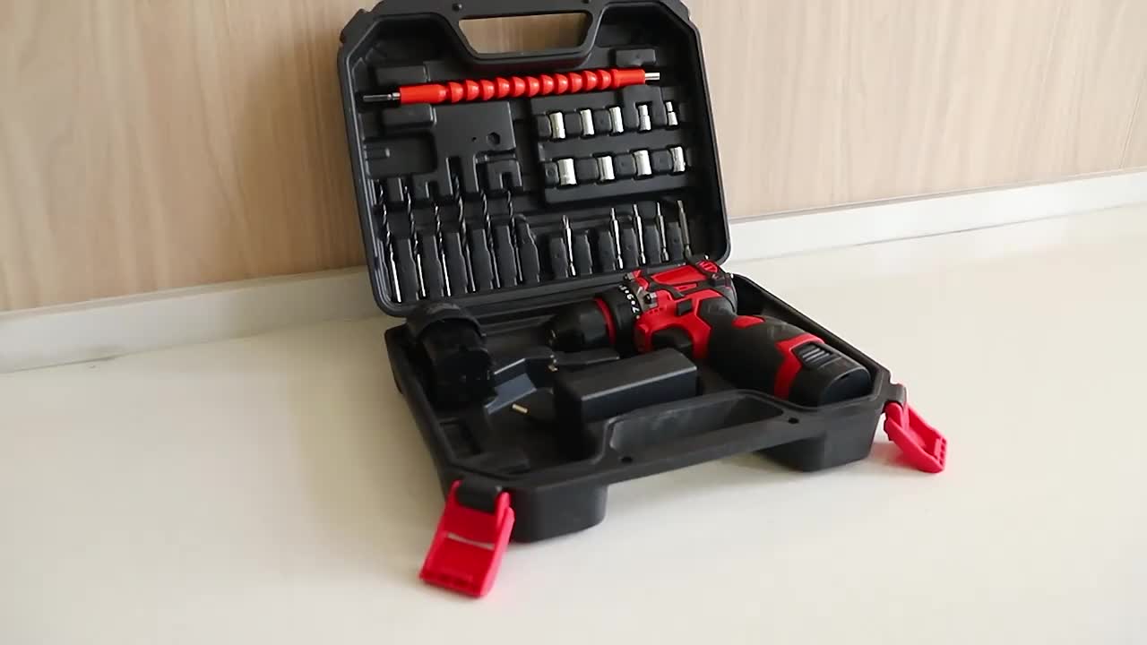 FUYAON【COD】 Bor Listrik Motor Tanpa Sikat Dua Dalam Satu 188vf, Motor Tanpa Sikat 16.8V, Bor Listrik Murah Super Tahan Lama, Obeng Listrik Penggerak Benturan/Bor Benturan/Bor Tanpa Kabel/Set Bor Listrik/Bor Listrik Tangan