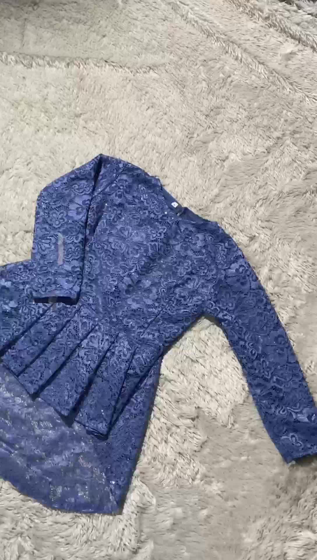 Setelan Burkat Anak Perempuan Wisuda TK & SD Lengan Panjang Rok Duyung Batik - Motif, Baju Fashion