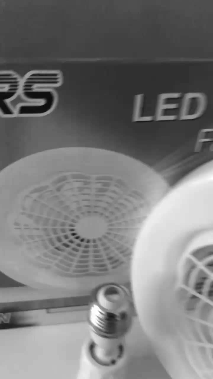 Lampu Kipas AC Remote Multifungsi 30W 2in1 LED Smart Fan Light Ceiling Fans with Lampu Plafon - E27