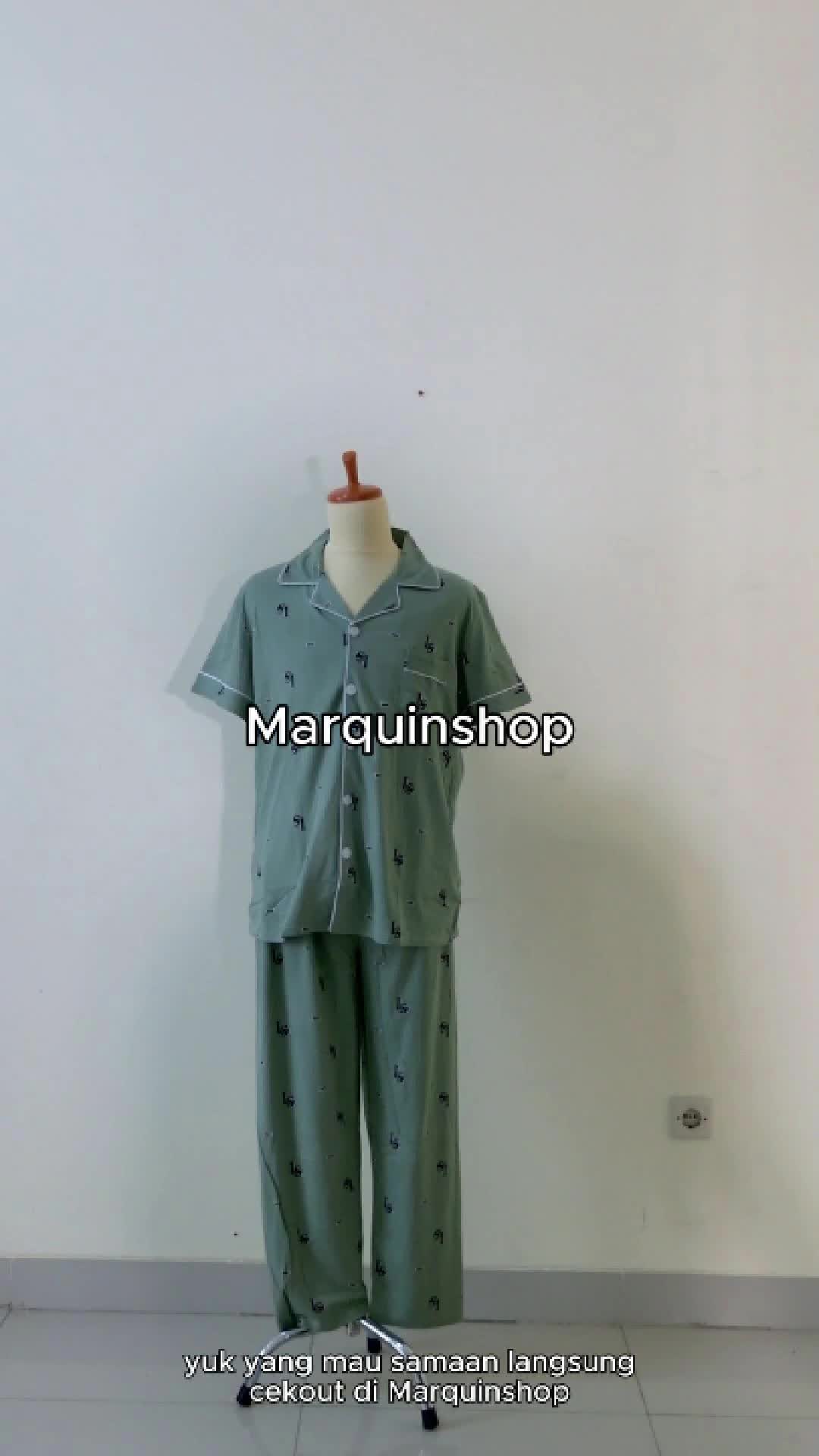 BAJU TIDUR PRIA REMAJA KATUN IMPORT SIZE 3XL PIYAMA PREMIUM SETELAN CELANA PANJANG MOTIF KANCING