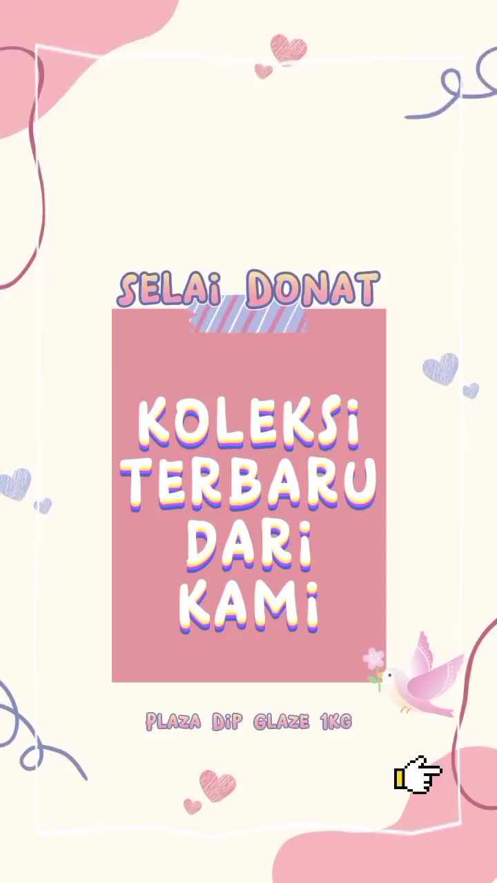 PLAZA Dip Glaze Donat 1 Kg - Donut Topping 1Kg dunia Coklat Selai