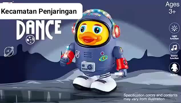 MAINAN BEBEK MENARI BERSUARA Dancing duck mainan edukasi anak bebek JOGET musik lucky duck