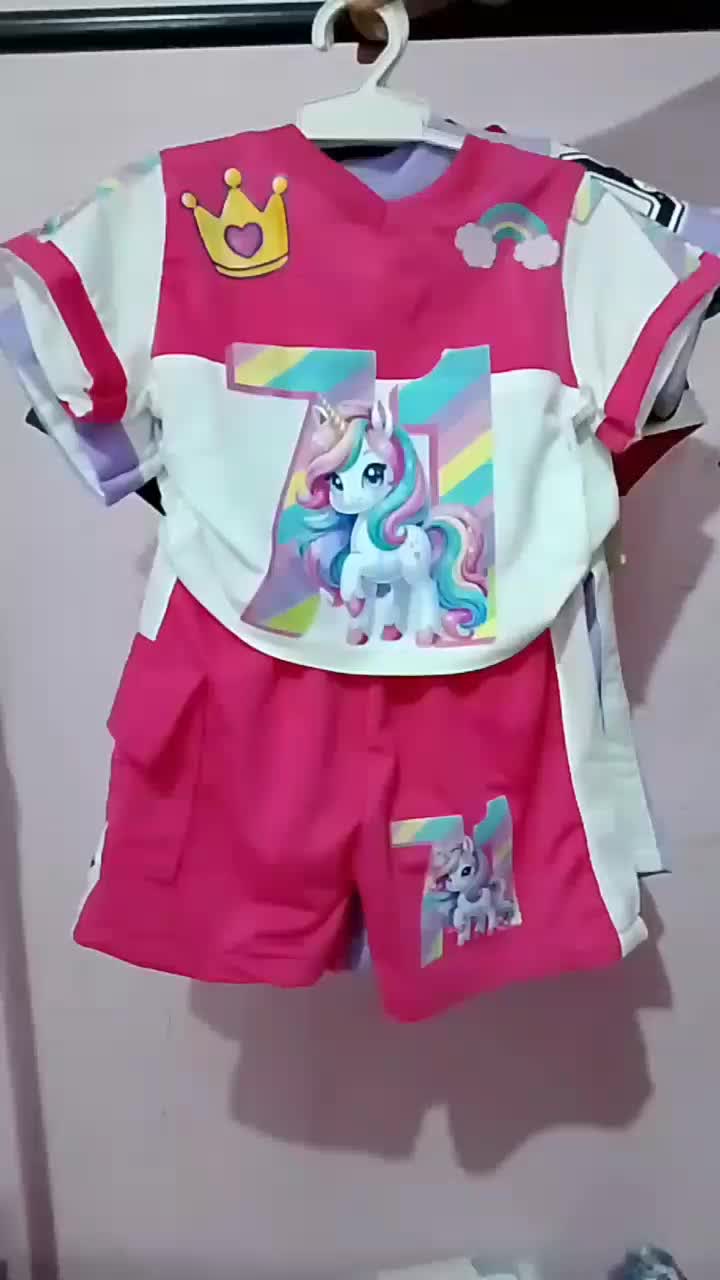 Setelan anak perempuan / setelan anak jersey/ setelan anak usia 1-8 tahun / setelan kemerdekaan / setelan tni .