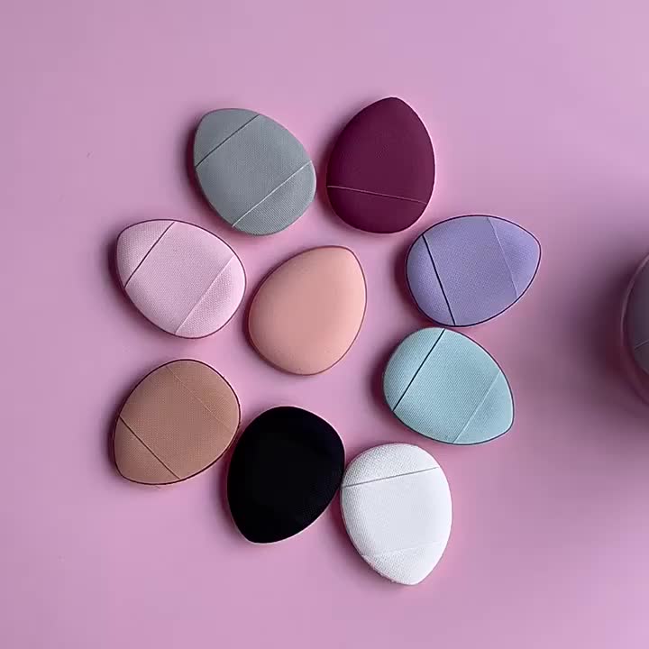 BISA COD F6046 Spons Tangan / Alat Make up  Lembut / Satu Jari Mini Bedak Spons Wajah Muka