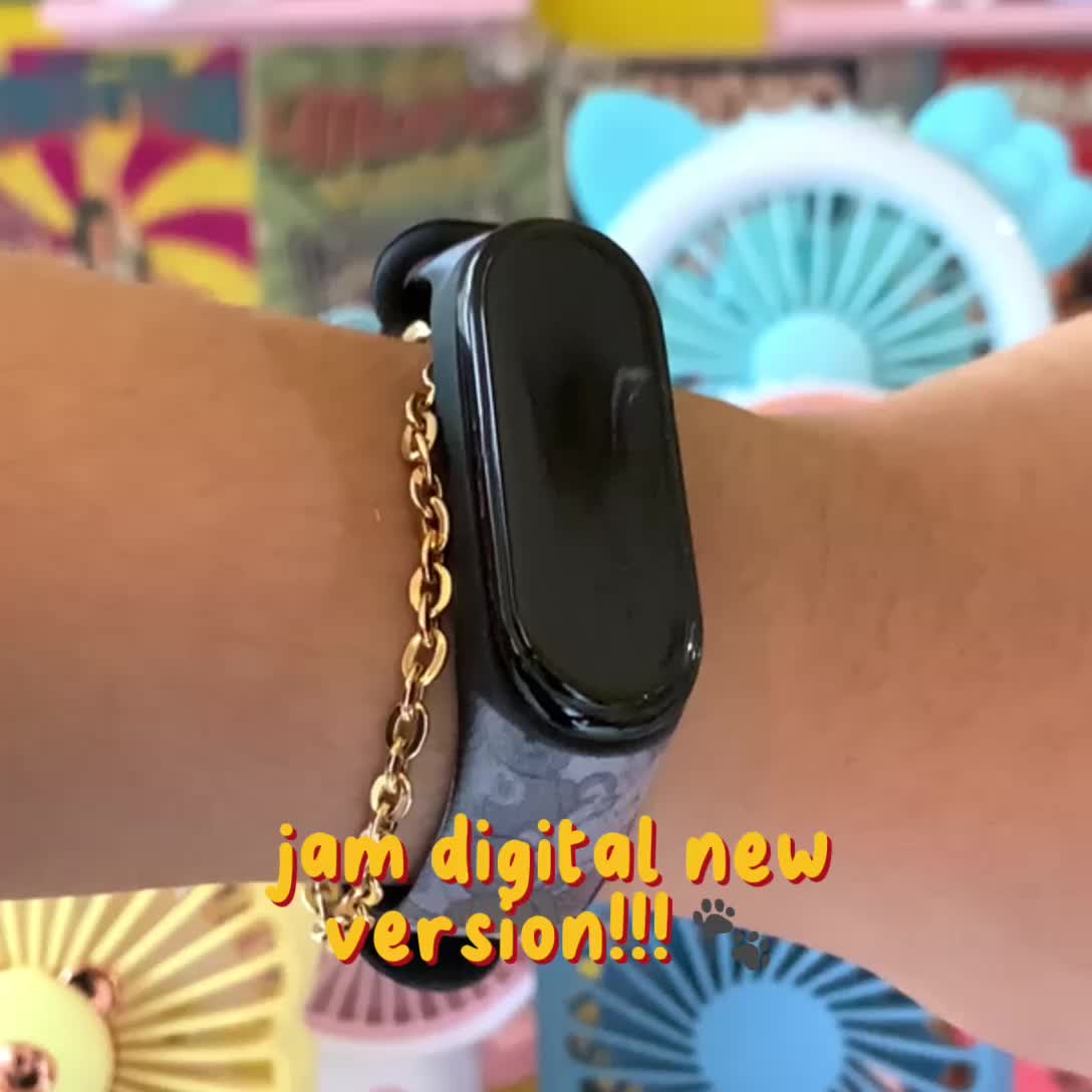 Rokeet Jam Tangan Digital Led Touch Screen Karakter Kartun Lucu Unisex