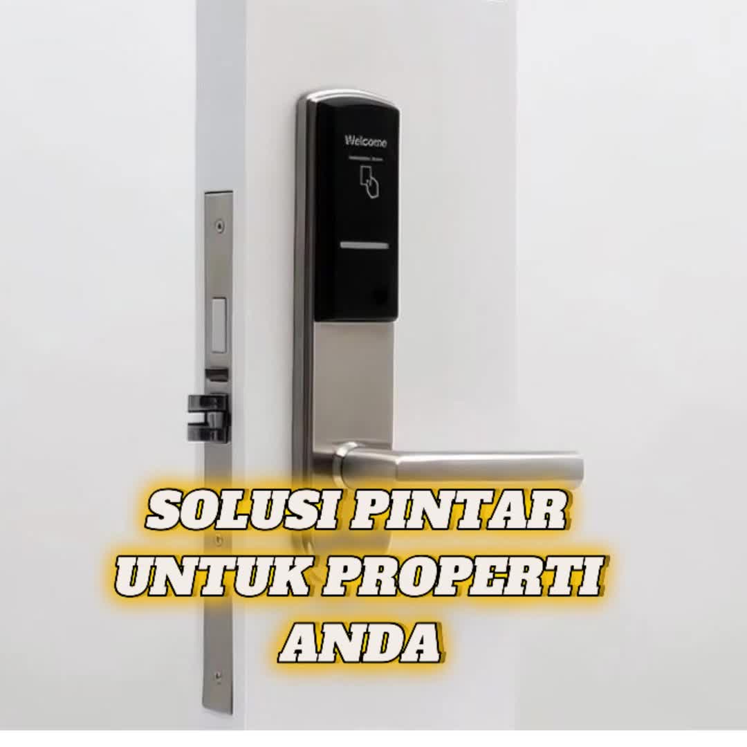 Hotel Door Lock ZKTeco LH3000 | Handle Pintu Digital ZKTeco LH3000 Bergaransi