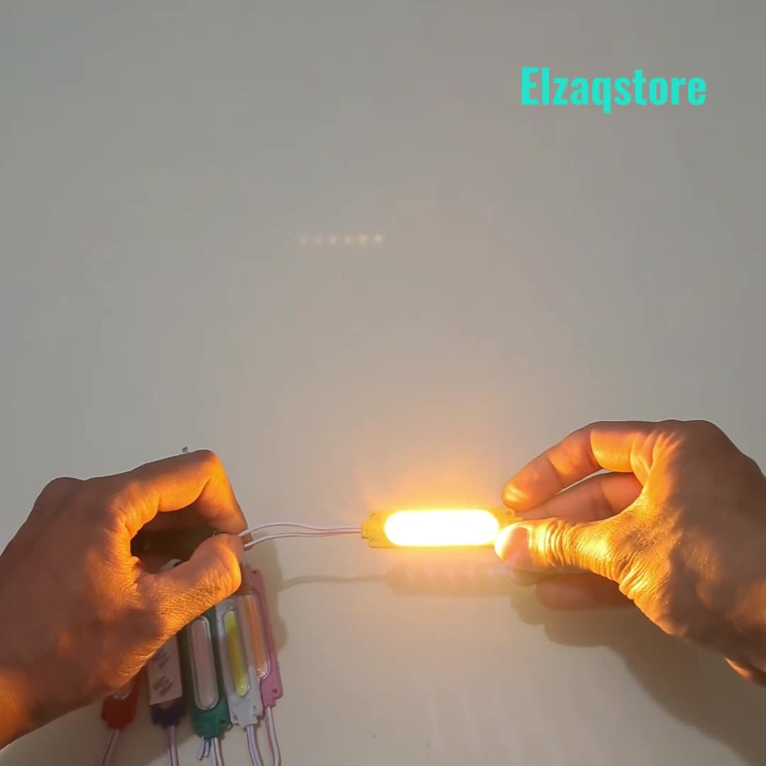 Lampu LED COB Panjang 6 inti 12V atau 24V strobo mini 24 volt