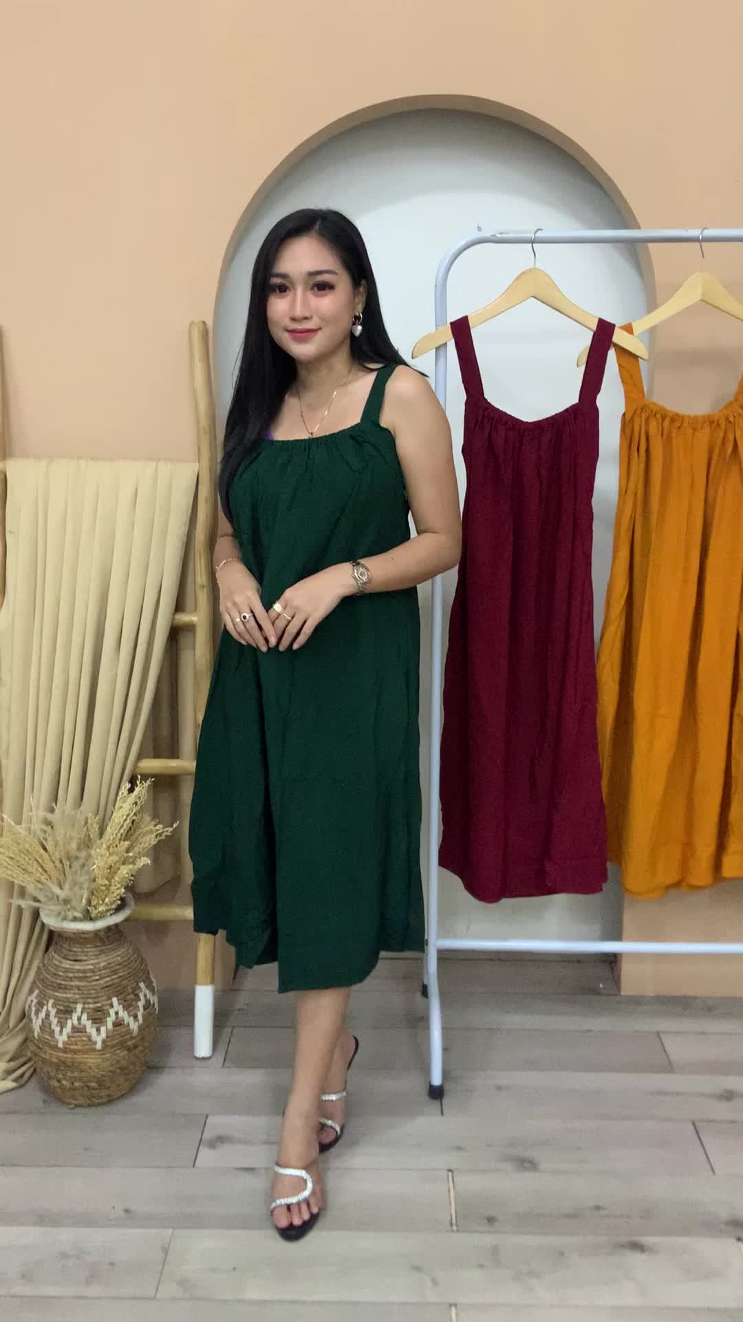 Baju Daster Yukensi Tanpa Lengan Motif Polos Busui Jumbo Tali Satu Jumbo Ld 130 140 Viral Terbaru Kekinian