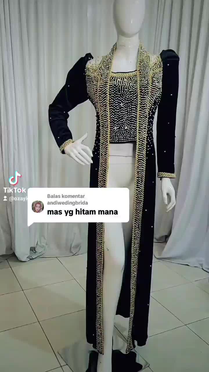 Gaun 2in1 Plus pengembang bokong
