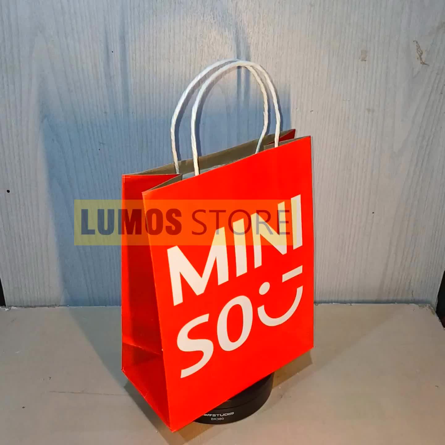 Paper bag kado Miniso tas hampers hadiah