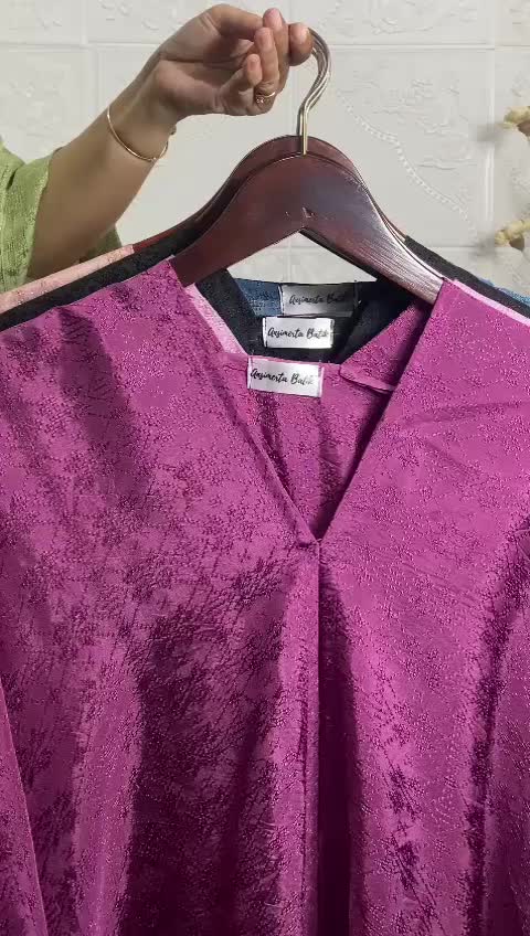 Atasan Kaftan Tunik Aruna Viscose Polos Muslim Wanita