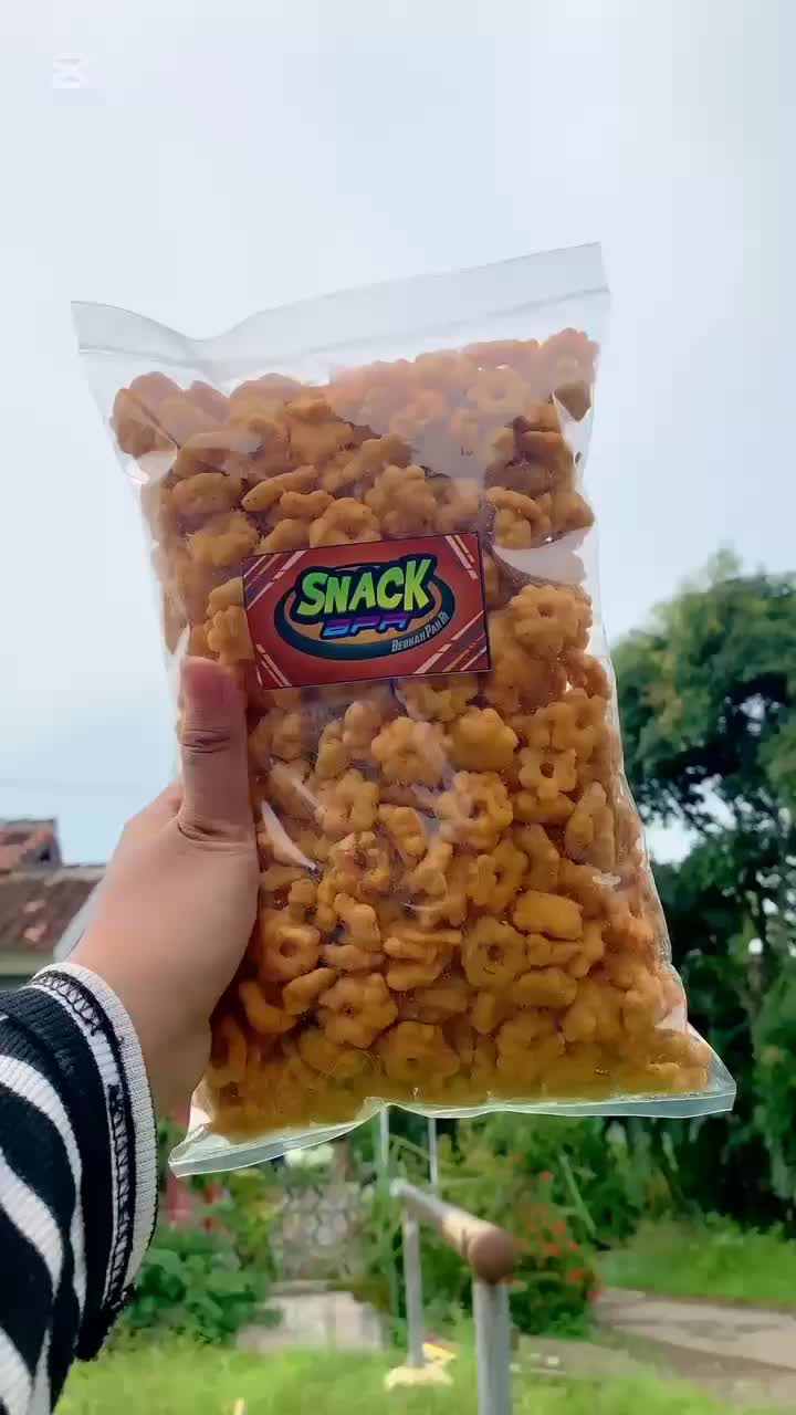 SNACK RIBUT SAKURA 1KG Asin Pedas Makanan Cemilan/ SNACK RIBUT JADUL Food