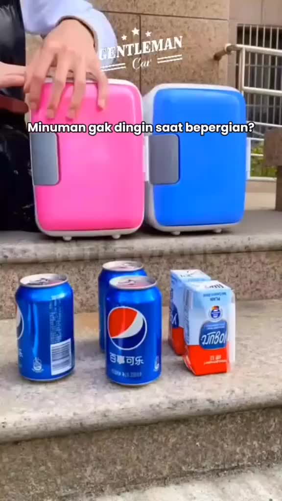 Kulkas Mini Portable Mobil 4L | Car Refrigrator Skincare Cooler and Warmer