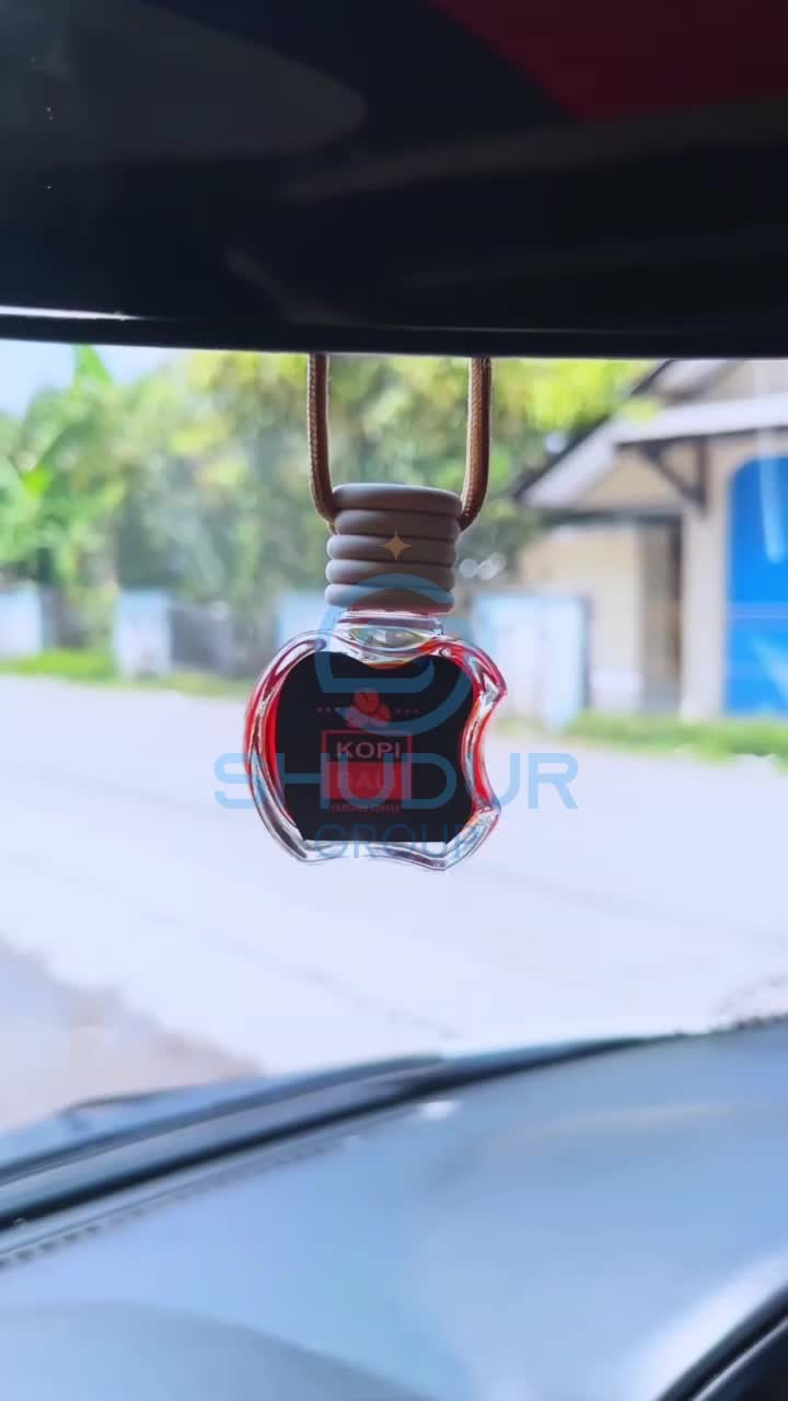 Parfum Mobil Pengharum Ruangan Pewangi Tahan Lama Botol Apel 10ML Air Freshener Car Anti Mual