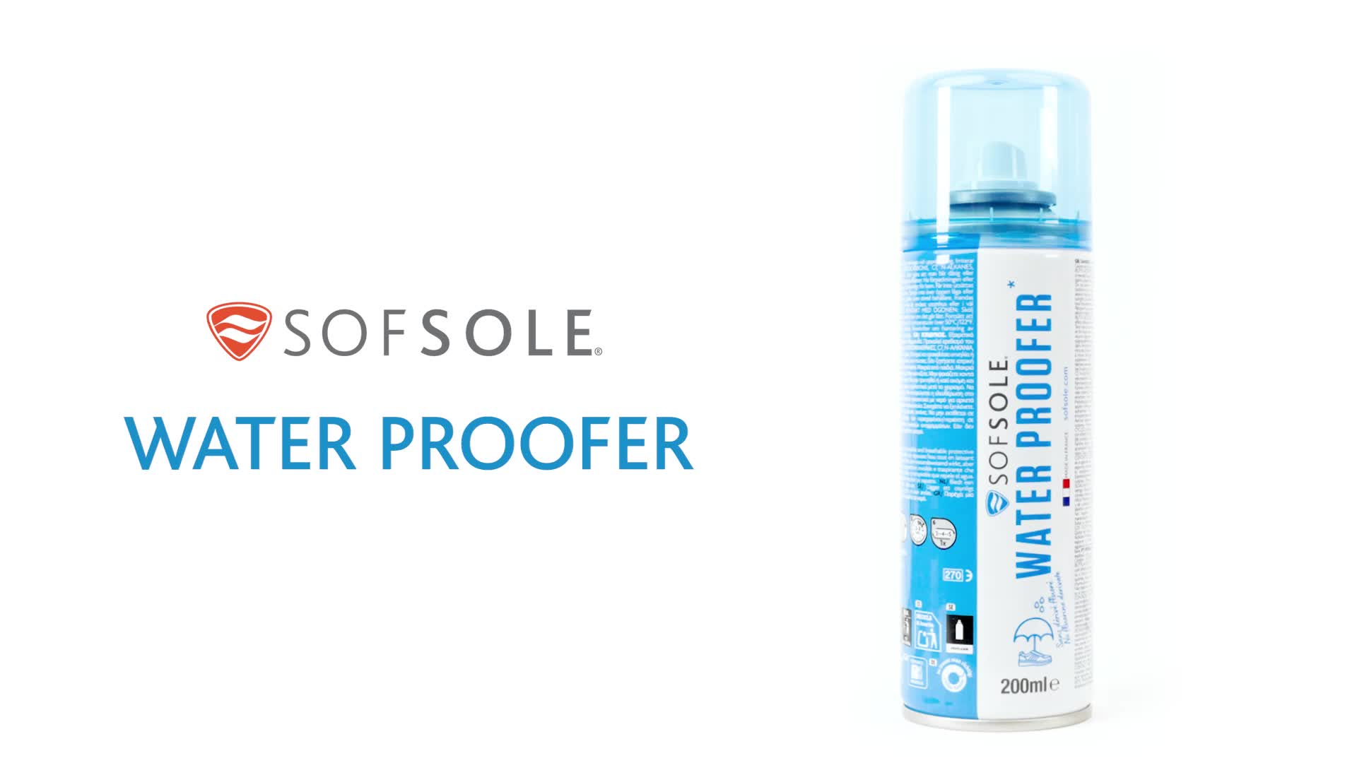 Sofsole Waterproofer 200ml / Spray Anti Air Sepatu Water Repellent Shoe Sof Sole
