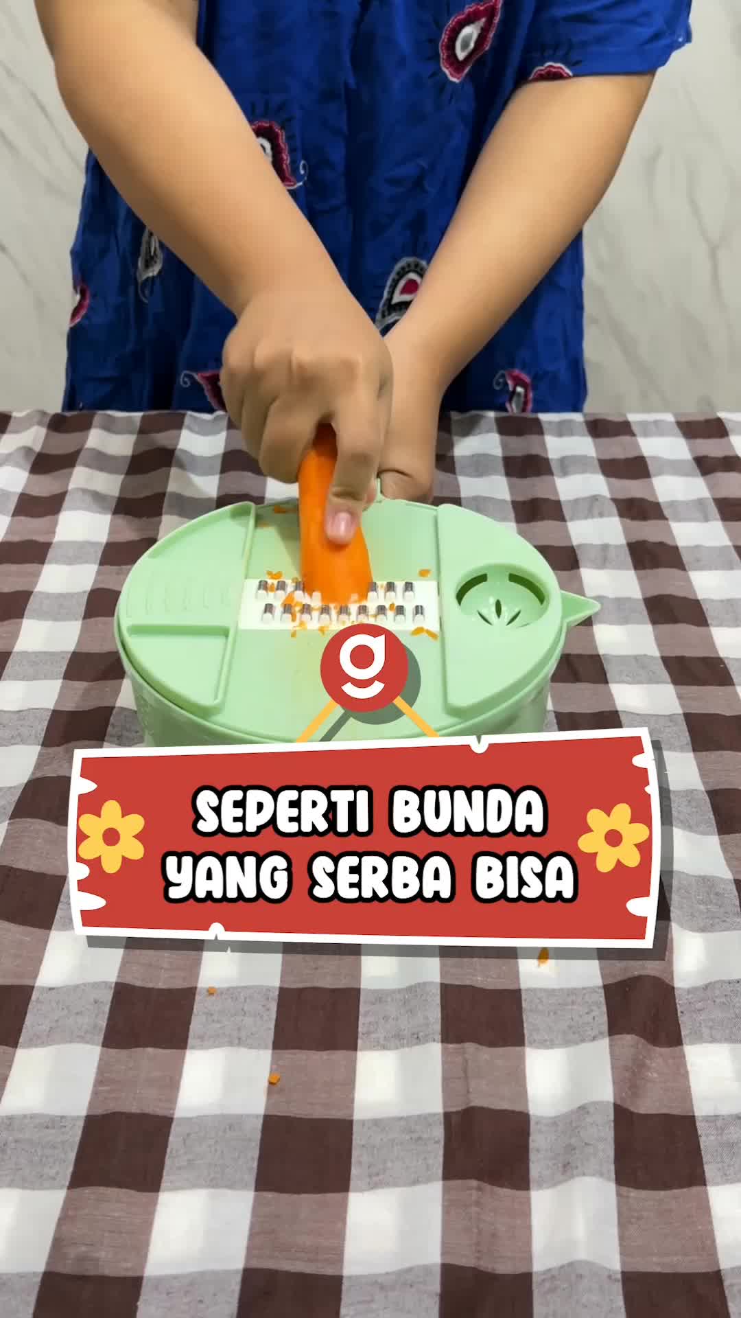 Goto [COD] Posa 9 In 1 Multifunction Cutter Pemotong Parutan Buah Sayur