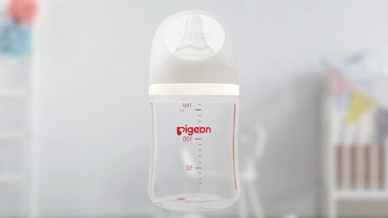 Botol Susu Bayi Pigeon 160ml dan 240ml - Peristaltic Plus Botol Pigeon Wide Neck 160 ML & 240ML