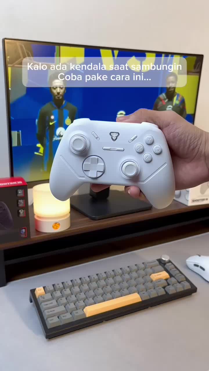 Fantech Multi platform Gamepad Wireless Android PC PS Gaming Controller Shooter III WGP13S Joystick USB Type C