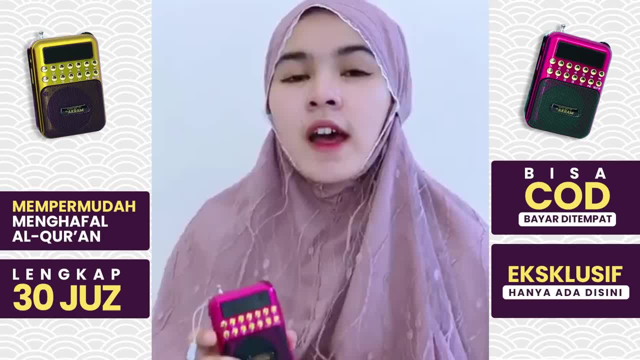VERSI TERBARU - Speker Spiker Speaker Murottal Murotal Alquran Al-Quran Qur'an Digital Hafalan Hapalan Hafiz Tahfidz Hafidz Tahfiz Hafizh Hafizd Tahfid Hafid Tahfizh Murattal Muratal Murojaah Murajaah 30 Juz Metode Ummi Terlengkap Mini Al-Akram Bluetooth