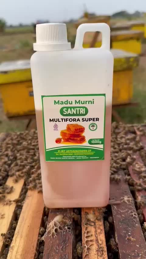 Madu Multiflora Super 1kg - Kandungan Nutrisi Lengkap untuk Kesehatan Tubuh - Honey