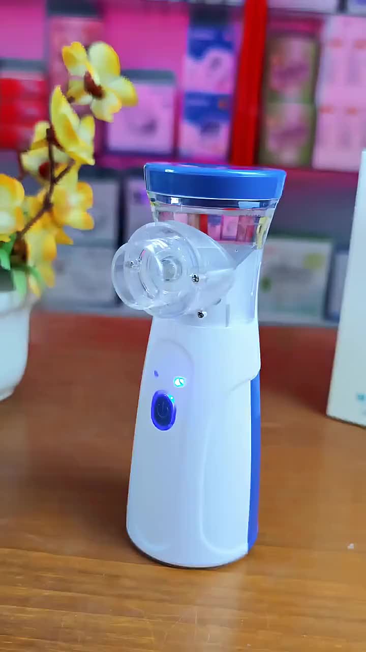 NEBULIZER PORTABLE Mesh Alat uap bantu untuk terapi pernafasan asma inhalasi