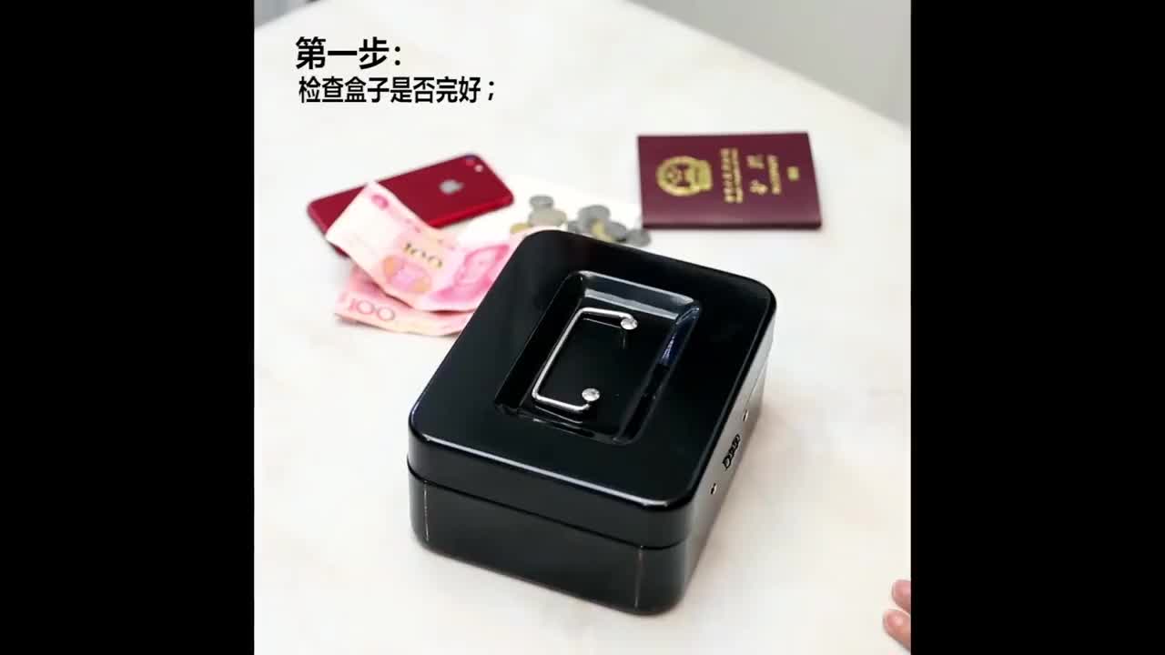Brankas Mini Tempat Penyimpanan Uang Kotak Uang Perhiasan